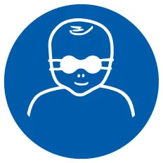 Panneau PROTECTION OPAQUE DES YEUX OBL Taliaplast 723596 | 723596