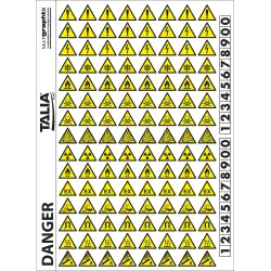 PLANCHE PICTO D'AVERTISSEMENT Taliaplast 728303 | 728303