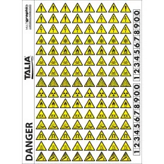 PLANCHE PICTO D'AVERTISSEMENT Taliaplast 728303 | 728303