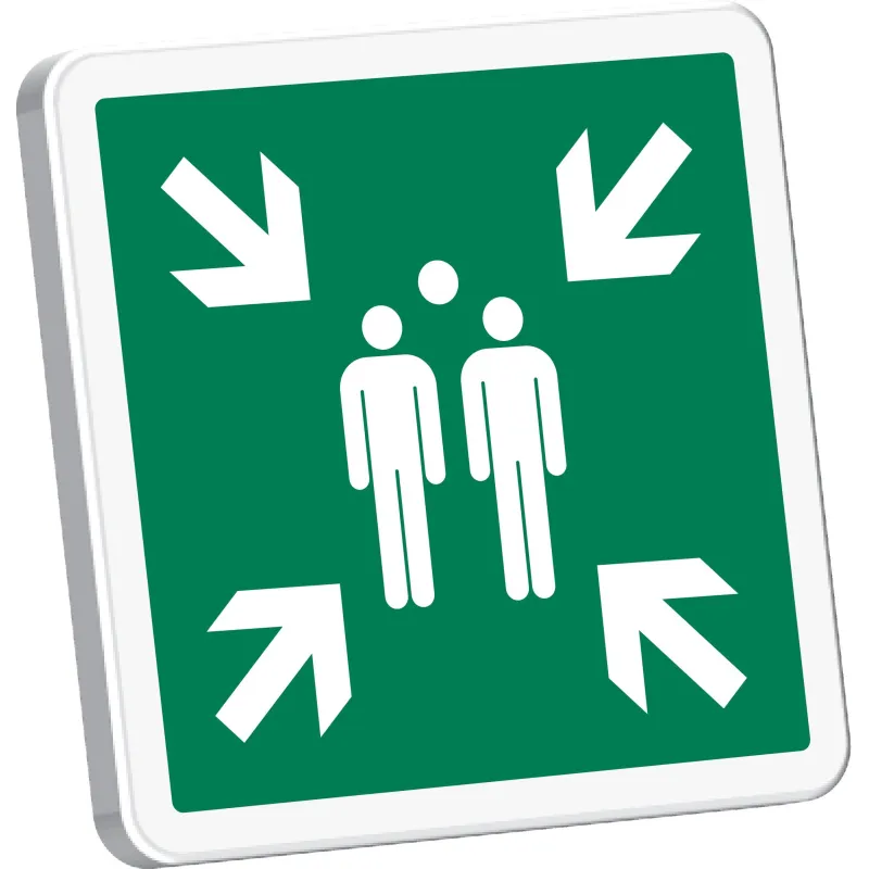 Panneau POINT DE RASSEMBLEMENT 500X500 Taliaplast 527520 | 527520 Panneau POINT DE RASSEMBLEMENT 500X500 Taliaplast 527520 | 527520
