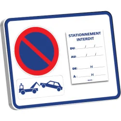 STATIONNEMENT INTERDIT+ARRETE Taliaplast 521806 | 521806