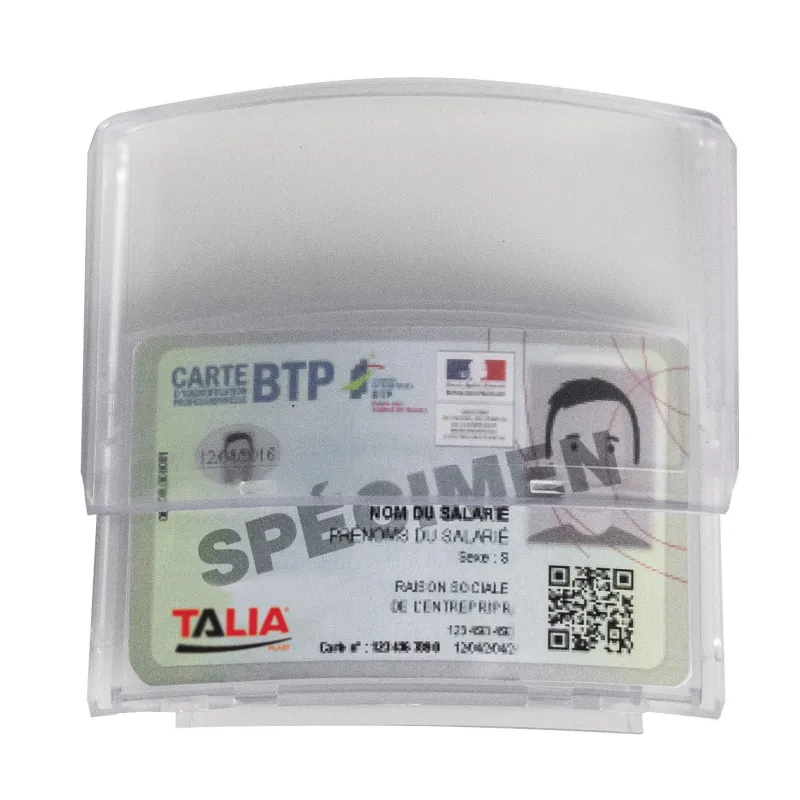 PORTE BADGE ADHESIF P/ CASQUES Taliaplast 560310 | 560310 PORTE BADGE ADHESIF P/ CASQUES Taliaplast 560310 | 560310