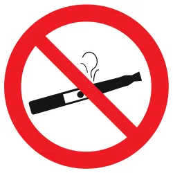 Panneau VAPOTAGE INTERDIT NORMASIGN AD Taliaplast 723309 | 723309