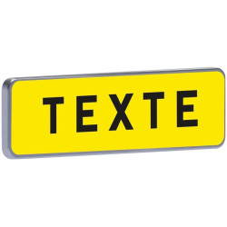 KM 700X200 C2 JAUNE_________ T Taliaplast 525400 | 525400