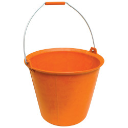 SEAU PRO ORANGE 13L POIGNEE ET Taliaplast 310149 | 310149