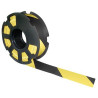 RUBAPLAST JAUNE NOIR 500MX50MM Taliaplast 540511 | 540511