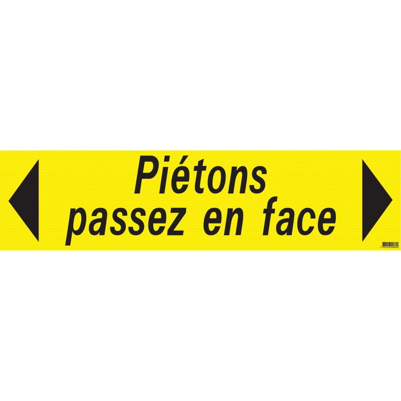 PANNEAU PIETONS PASSEZ EN FACE Taliaplast 620082 | 620082 PANNEAU PIETONS PASSEZ EN FACE Taliaplast 620082 | 620082