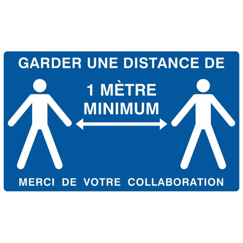 GARDER DISTANCE MINI 1M BLEU N Taliaplast 621901