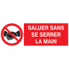 INTERDIT DE SE SERRER LA MAIN Taliaplast 726241