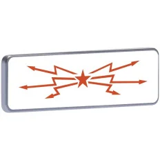 M9b1 Danger élect. 900x250 C2 Taliaplast 521562 | 521562