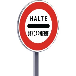 B5A ARRET AU POSTE DE GENDARME Taliaplast 522752 | 522752