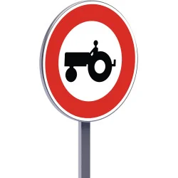 B9D ACCES INTERDIT AUX VEHICUL Taliaplast 522708 | 522708