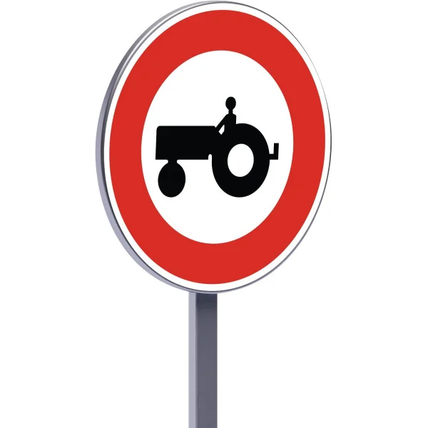 B9D ACCES INTERDIT AUX VEHICUL Taliaplast 522758 | 522758