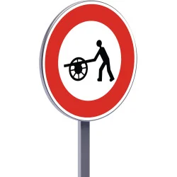B9E ACCES INTERDIT AUX VOITURE Taliaplast 522659 | 522659