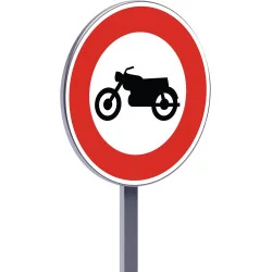 B9H ACCES INTERDIT AUX MOTOCYC Taliaplast 522812 | 522812