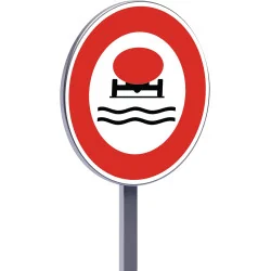 B18B ACCES INTERDIT AUX VEHICU Taliaplast 522718 | 522718