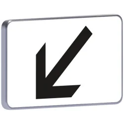 M3A2 FLECHE AN BAS A GAUCHE 50 Taliaplast 521515 | 521515