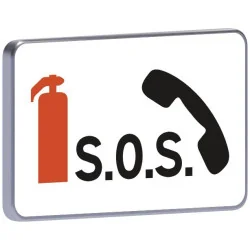 M9F ZONE TELEPHONE SOS AVEC EX Taliaplast 521520 | 521520