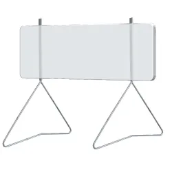 PAIRE DE PIEDS METAL GM P/K8 G Taliaplast 521901 | 521901
