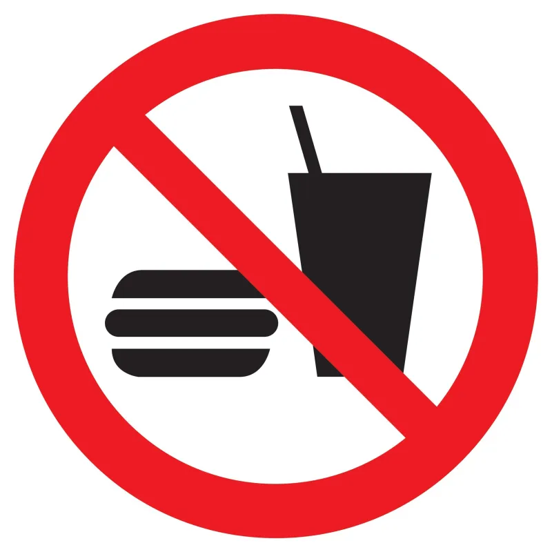 Panneau INTERDICTION DE MANGER OU DE B Taliaplast 622253 | 622253 Panneau INTERDICTION DE MANGER OU DE B Taliaplast 622253 | 622253