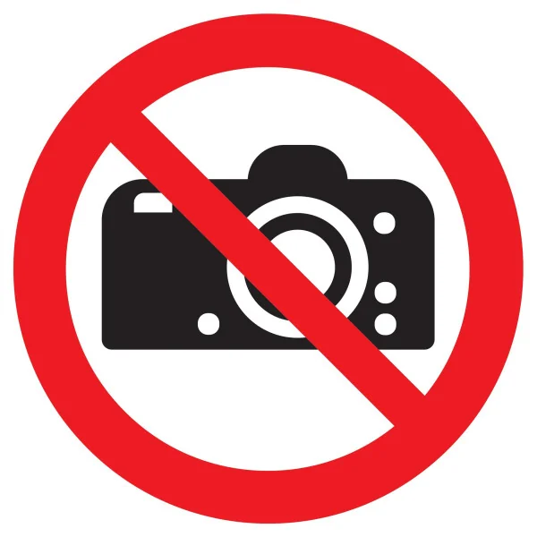 Panneau INTERDICTION DE PHOTOGRAPHIER Taliaplast 623251 | 623251