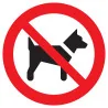 Panneau INTERDIT AUX CHIENS NORMASIGN Taliaplast 622243 | 622243