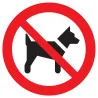 Panneau INTERDIT AUX CHIENS NORMASIGN Taliaplast 623244 | 623244