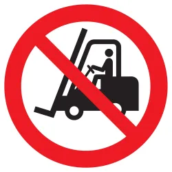 Panneau INTERDIT AUX VEHICULES INDUST. Taliaplast 627251 | 627251