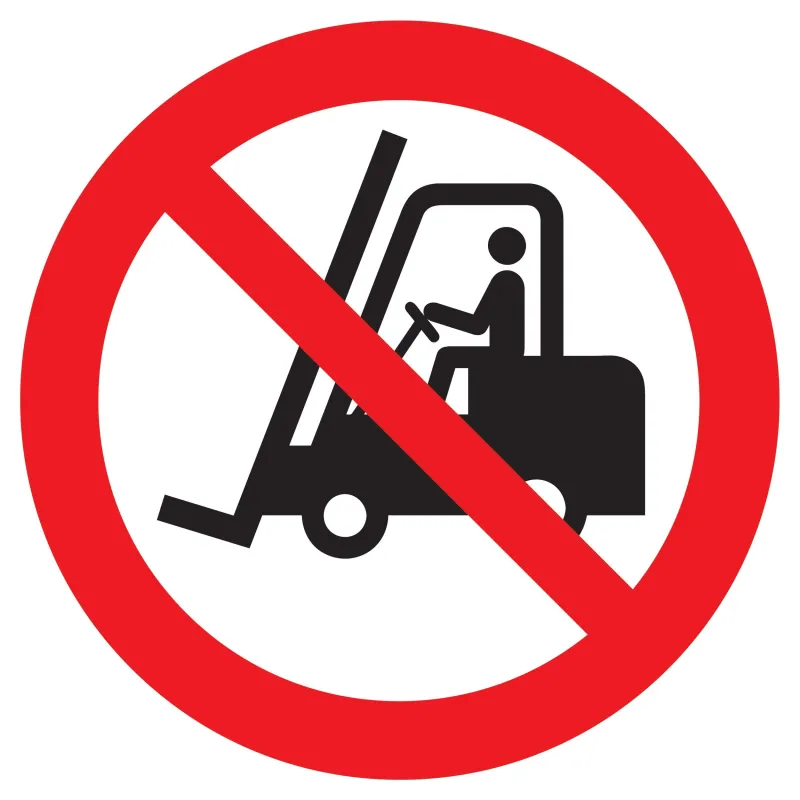 Panneau INTERDIT AUX VEHICULES INDUST. Taliaplast 627251 | 627251
