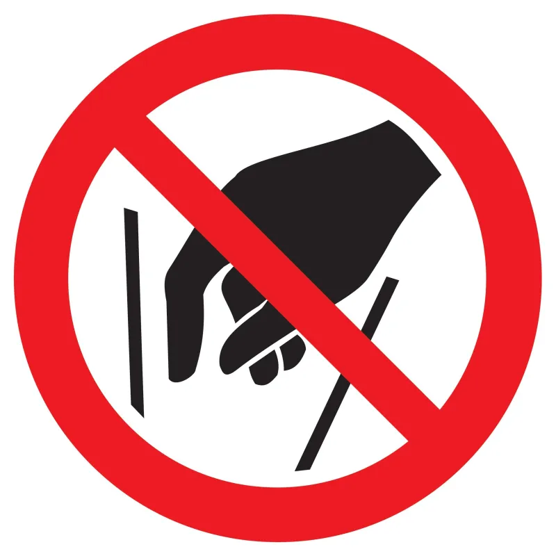 Panneau NE PAS METTRE LES MAINS NORMAS Taliaplast 623329 | 623329 Panneau NE PAS METTRE LES MAINS NORMAS Taliaplast 623329 | 623329