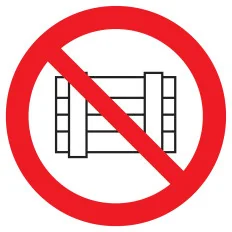 Panneau NE PAS OBSTRUER NORMASIGN D.18 Taliaplast 627328 | 627328