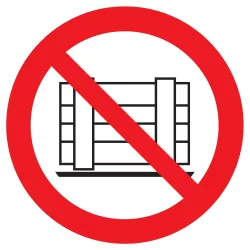 Panneau NE PAS OBSTRUER NORMASIGN D.42 Taliaplast 623328 | 623328