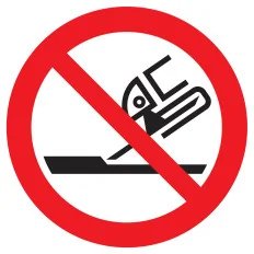 Panneau NE PAS UTILISER P/RECTIF.PLANE Taliaplast 622355 | 622355