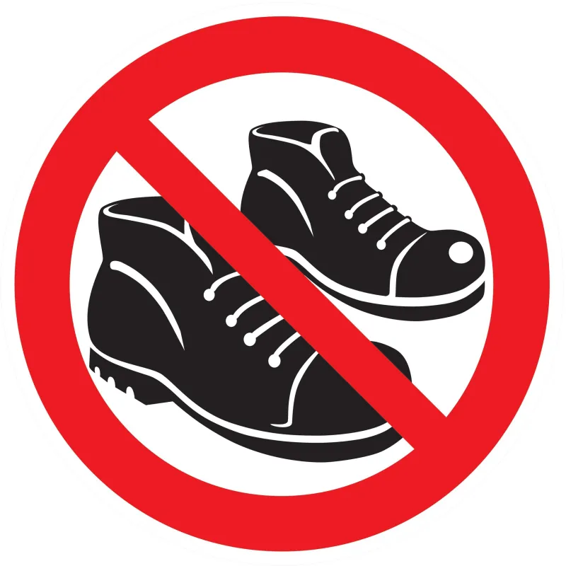 Panneau CHAUSSURES INTERDITES NORMASIG Taliaplast 624313 | 624313 Panneau CHAUSSURES INTERDITES NORMASIG Taliaplast 624313 | 624313