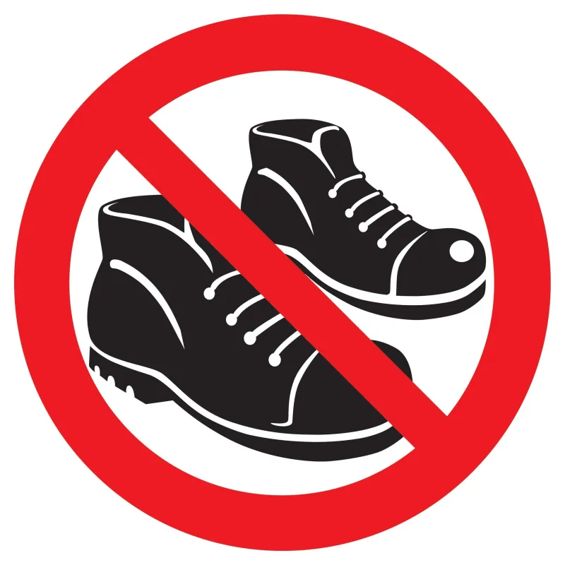 Panneau CHAUSSURES INTERDITES NORMASIG Taliaplast 622313 | 622313 Panneau CHAUSSURES INTERDITES NORMASIG Taliaplast 622313 | 622313