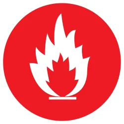 Panneau FLAMME INTERDITE NORMASIGN D.3 Taliaplast 622304 | 622304