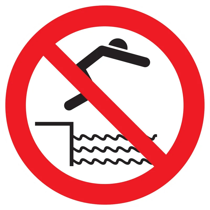 Panneau INTERDIT DE PLONGER NORMASIGN Taliaplast 622339 | 622339 Panneau INTERDIT DE PLONGER NORMASIGN Taliaplast 622339 | 622339