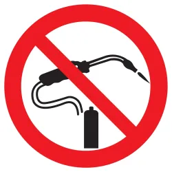 Panneau INTERDIT DE SOUDER NORMASIGN D Taliaplast 623250 | 623250