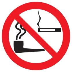 Panneau TABAC INTERDIT NORMASIGN D.300 Taliaplast 622303 | 622303