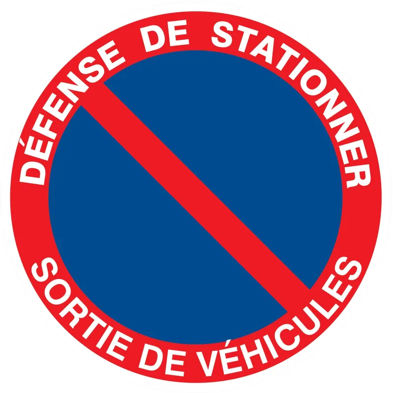 Panneau DEFENSE DE STATIONNER SORTIE D Taliaplast 624211 | 624211 Panneau DEFENSE DE STATIONNER SORTIE D Taliaplast 624211 | 624211