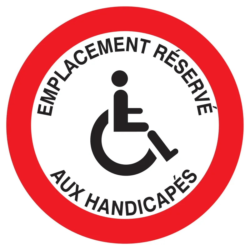 Panneau EMPLACEMENT RESERVE HANDICAPES Taliaplast 627266 | 627266 Panneau EMPLACEMENT RESERVE HANDICAPES Taliaplast 627266 | 627266