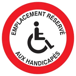 Panneau EMPLACEMENT RESERVE HANDICAPES Taliaplast 623266 | 623266