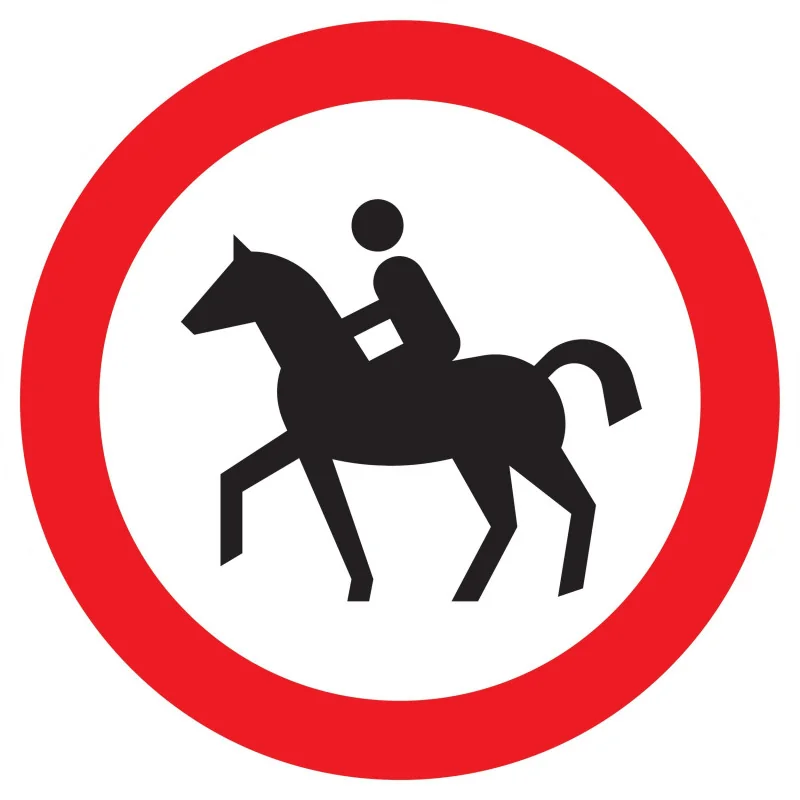 Panneau INTERDIT AUX CAVALIERS NORMASI Taliaplast 622291 | 622291 Panneau INTERDIT AUX CAVALIERS NORMASI Taliaplast 622291 | 622291