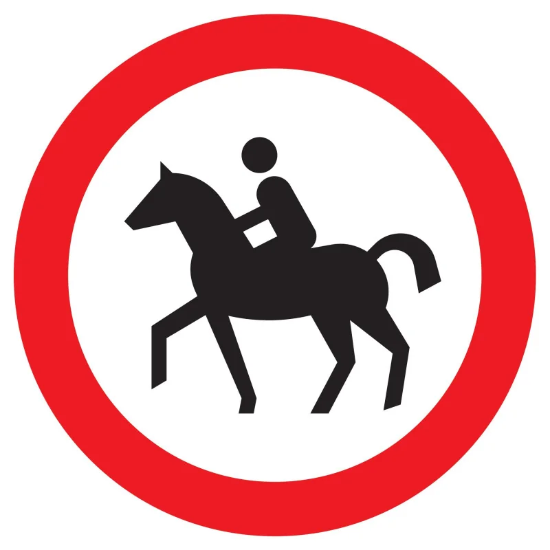 Panneau INTERDIT AUX CAVALIERS NORMASI Taliaplast 623291 | 623291 Panneau INTERDIT AUX CAVALIERS NORMASI Taliaplast 623291 | 623291