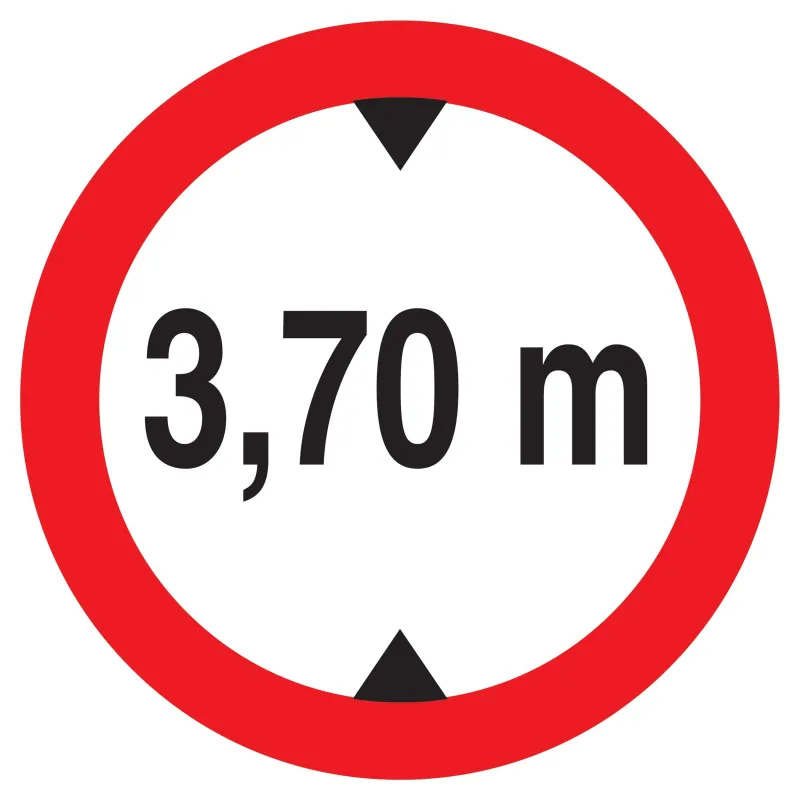 Panneau INTERD.VEHIC.DE +3.70M DE HAUT Taliaplast 627278 | 627278 Panneau INTERD.VEHIC.DE +3.70M DE HAUT Taliaplast 627278 | 627278