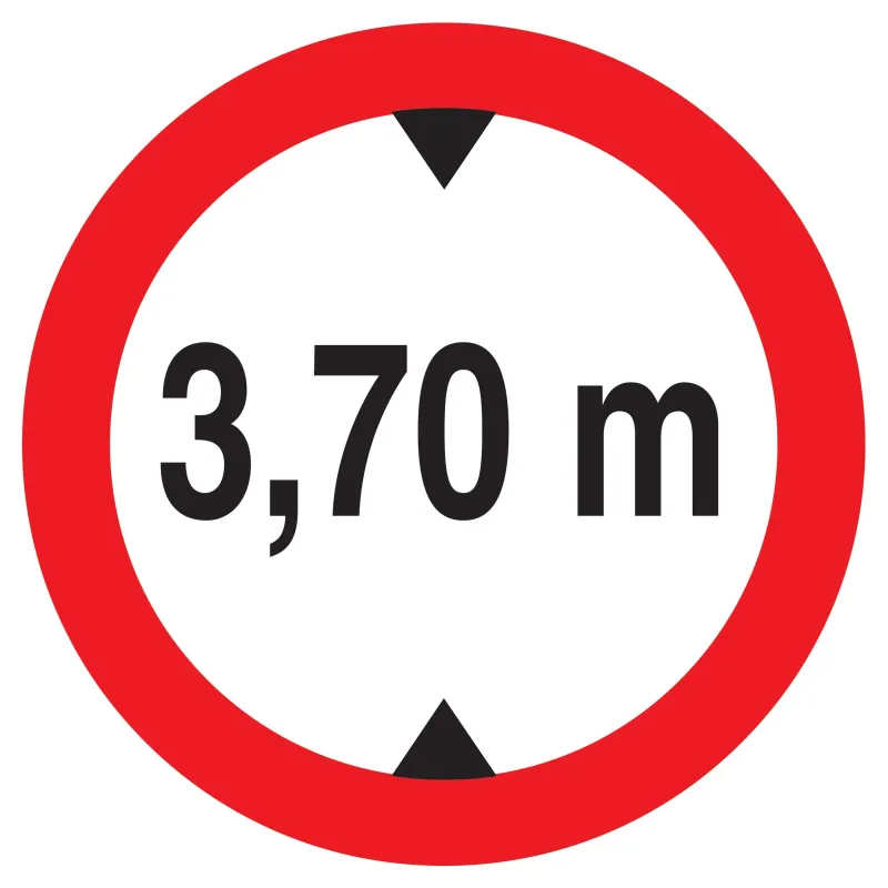 Panneau INTERD.VEHIC.DE +3.70M DE HAUT Taliaplast 623278 | 623278 Panneau INTERD.VEHIC.DE +3.70M DE HAUT Taliaplast 623278 | 623278