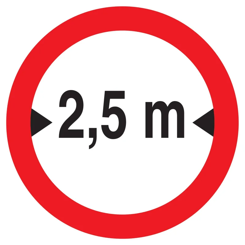 Panneau INTERD.VEHICULE +2.5M DE LARGE Taliaplast 627279 | 627279 Panneau INTERD.VEHICULE +2.5M DE LARGE Taliaplast 627279 | 627279