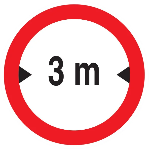 Panneau INTERD.VEHICULE +3.0M DE LARGE Taliaplast 624280 | 624280 Panneau INTERD.VEHICULE +3.0M DE LARGE Taliaplast 624280 | 624280