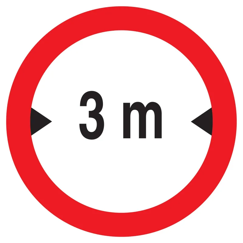 Panneau INTERD.VEHICULE +3.0M DE LARGE Taliaplast 627280 | 627280 Panneau INTERD.VEHICULE +3.0M DE LARGE Taliaplast 627280 | 627280