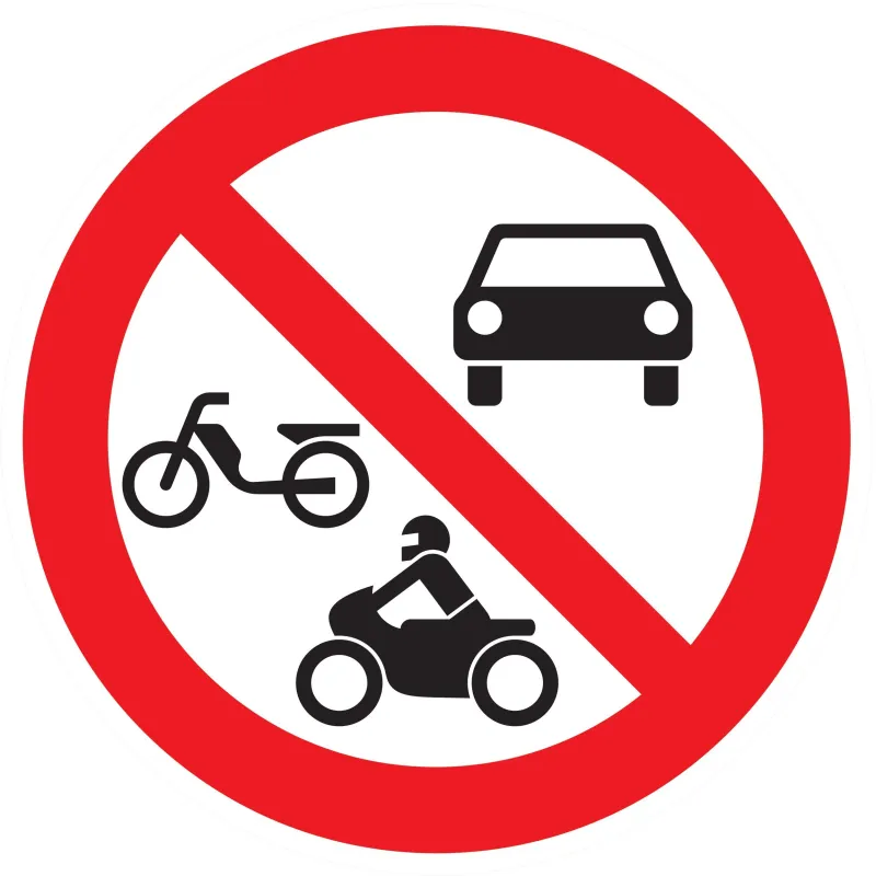 Panneau INTERDIT VEHICULES MOTORISES N Taliaplast 624296 | 624296 Panneau INTERDIT VEHICULES MOTORISES N Taliaplast 624296 | 624296